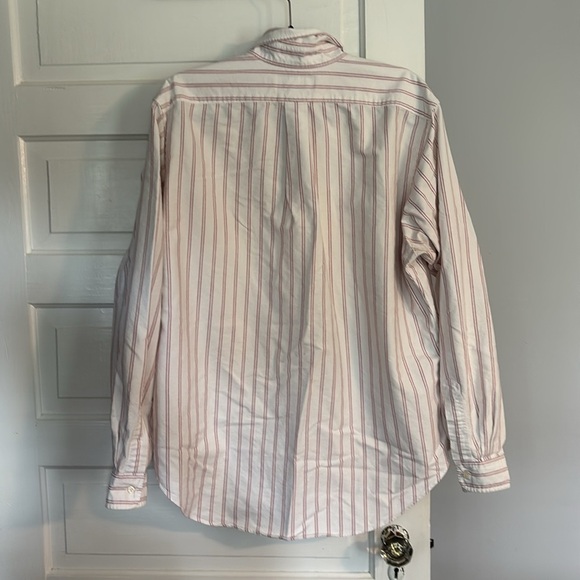 Polo by Ralph Lauren Red Stripe Casual Button Down Shirt - Picture 4 of 4